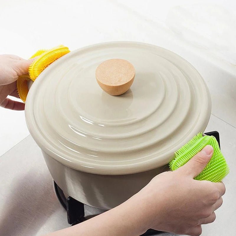 Éponges lavables cocotte chaude