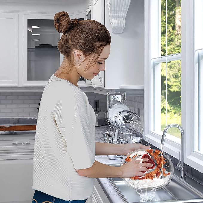 Éponges lavables cuisine silicone