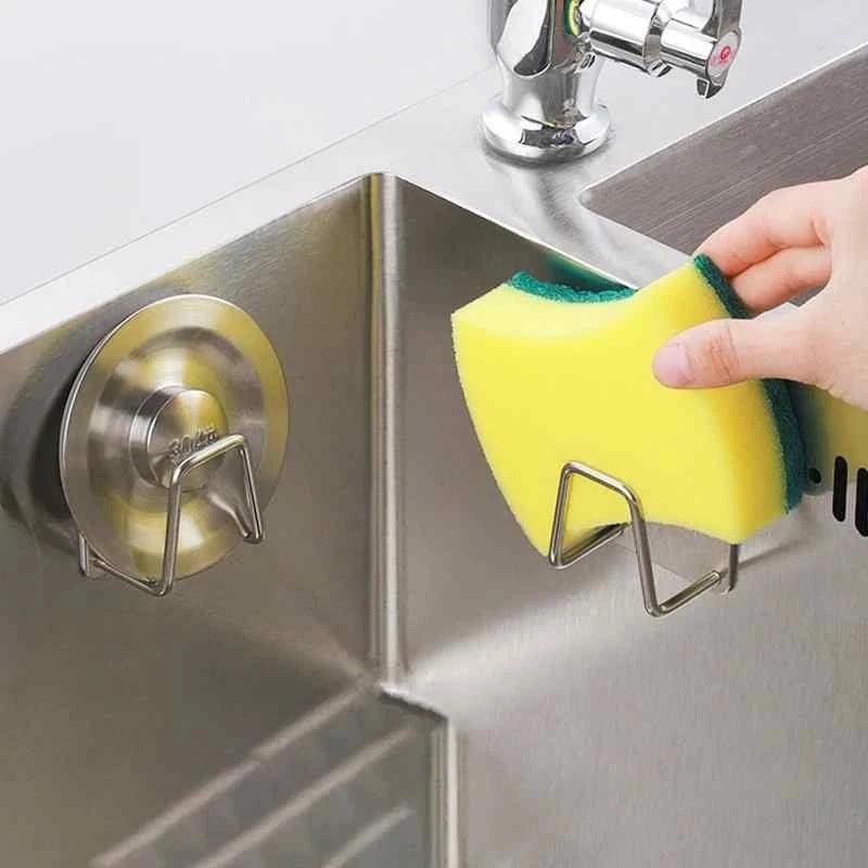 PORTE EPONGES EVIER jaune vert