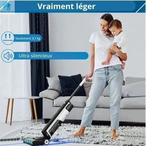 Aspirateur balai serpillère | Redkey W12 3-en-1 Nettoie-moi.com