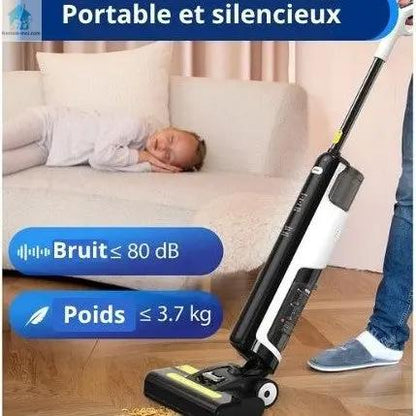 Aspirateur balai serpillère | Redkey W12 3-en-1 Nettoie-moi.com