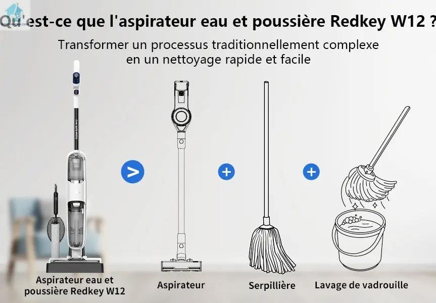 aspirateur balai serpillère quotidien