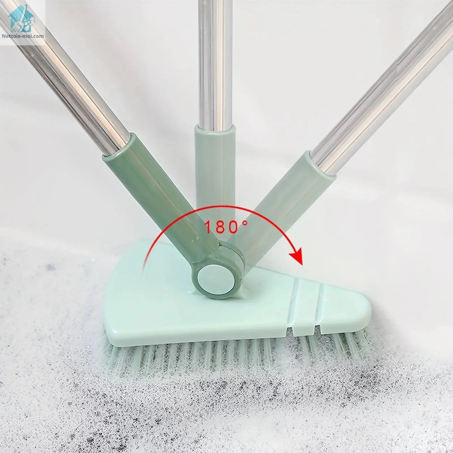 Balai brosse - triangle