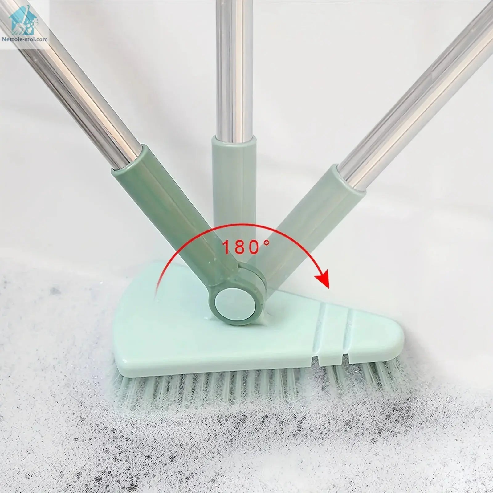 Balai brosse - triangle