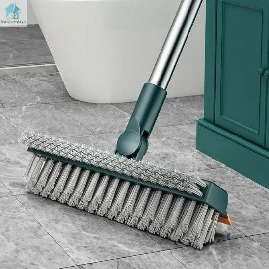 Balai brosse trio raclette carrelage