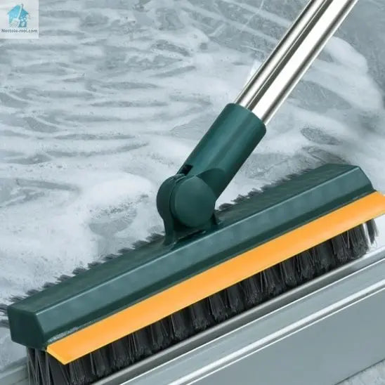Balai brosse trio raclette coins