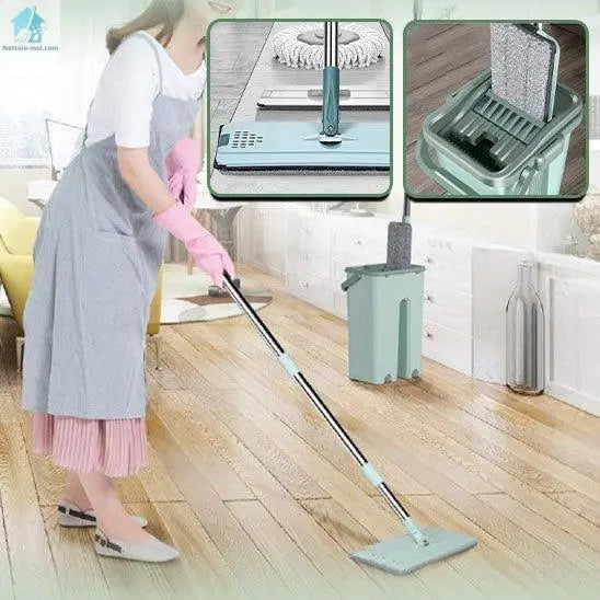 Balai lave sol seaunet femme