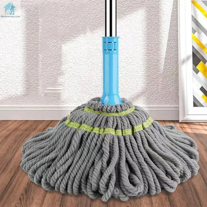 Balai serpillère grise et bleu