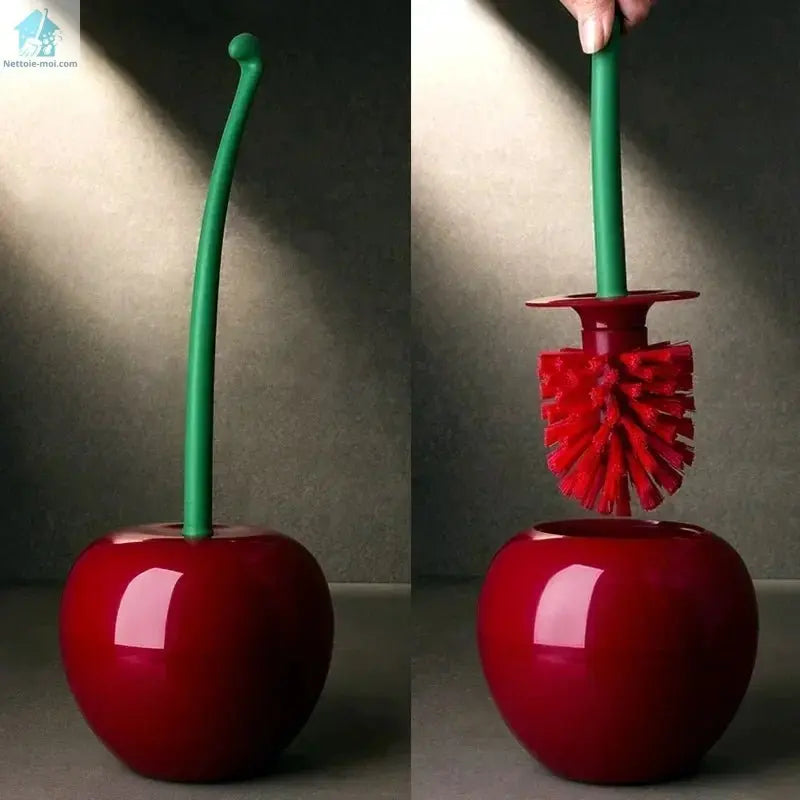 Brosse WC Cherry rouge foncer