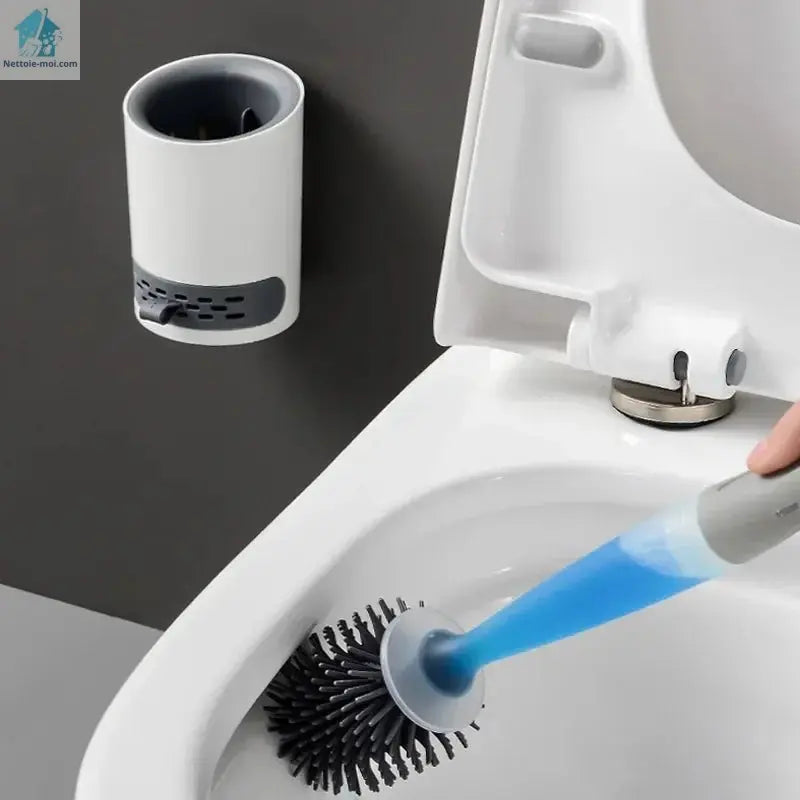 Brosse WC Silicone Réservoir liquide