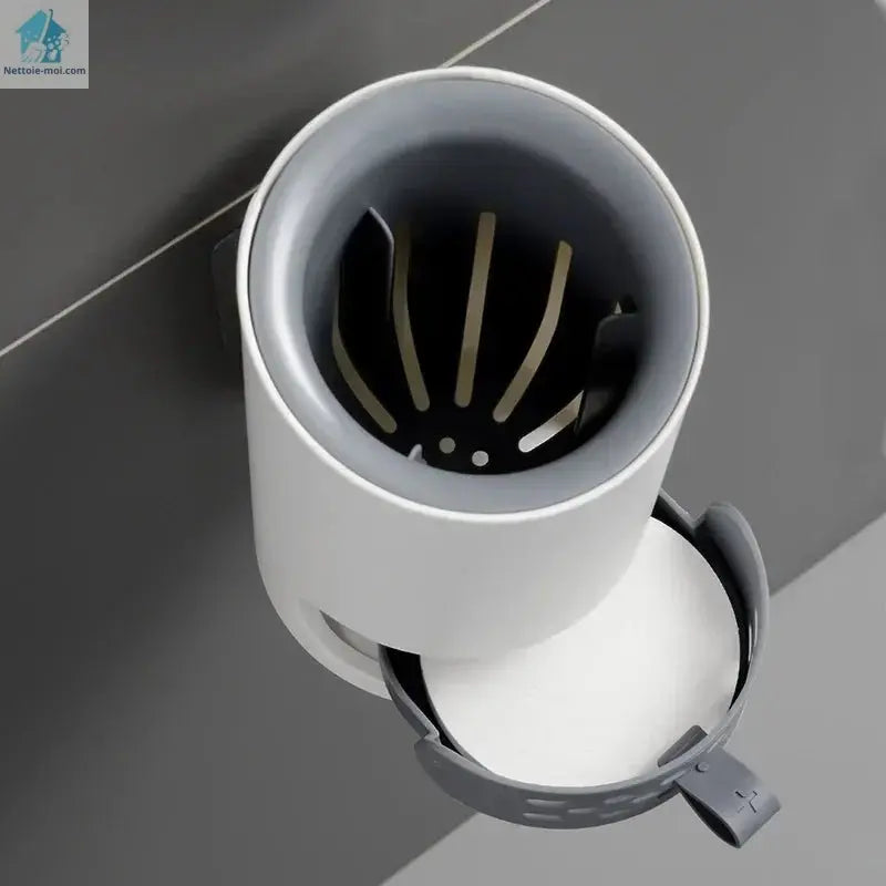 Brosse WC Silicone avec Réservoir