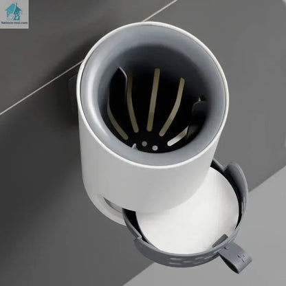 Brosse WC Silicone avec Réservoir
