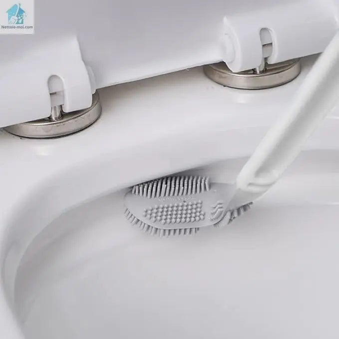 Brosse WC silicone Golf toilette