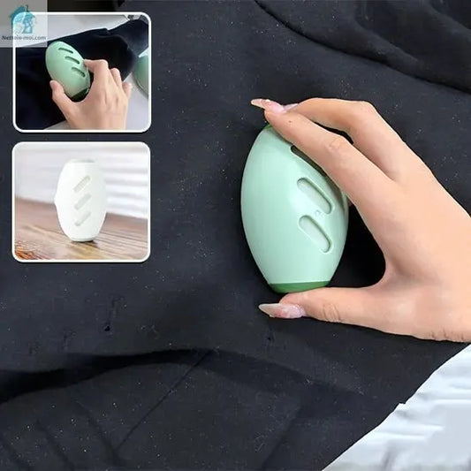 Brosse Anti Poil verte Ovale