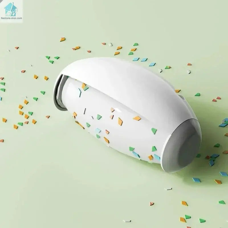 Brosse Anti Poil blanche Ovale