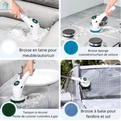 Brosse de nettoyage électrique