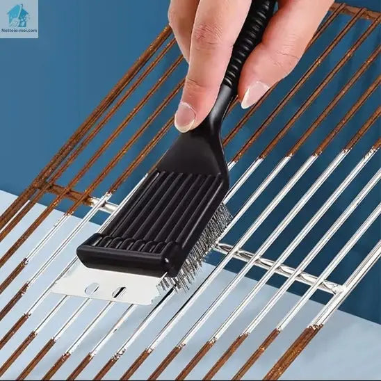 brosse métallique noir