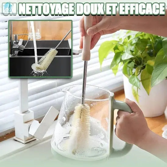 Brosse nettoyage robinet eau