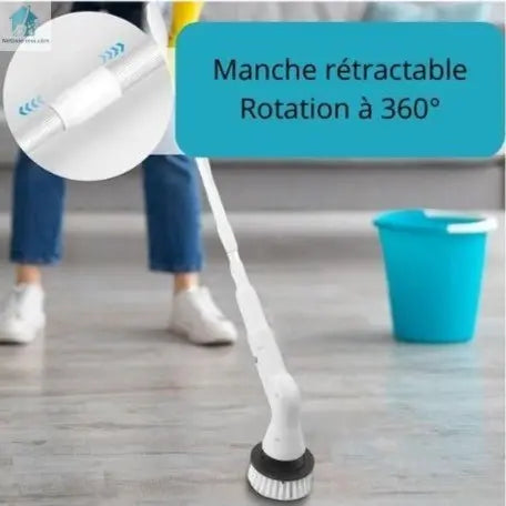 Brosse rotative nettoyage - cleaning