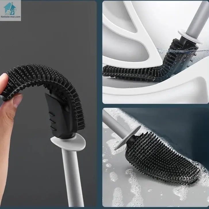 Brosse toilette Plate courbet