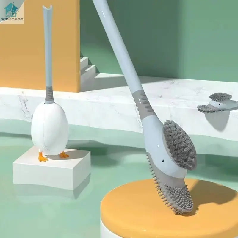 Brosse wc Canard bleu