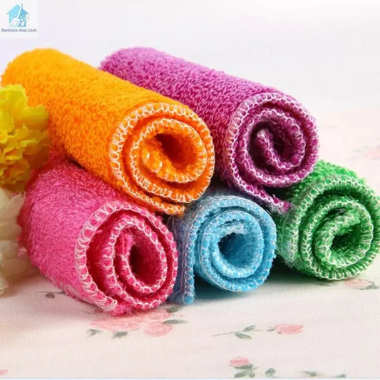 Chiffon bambou multi couleurs