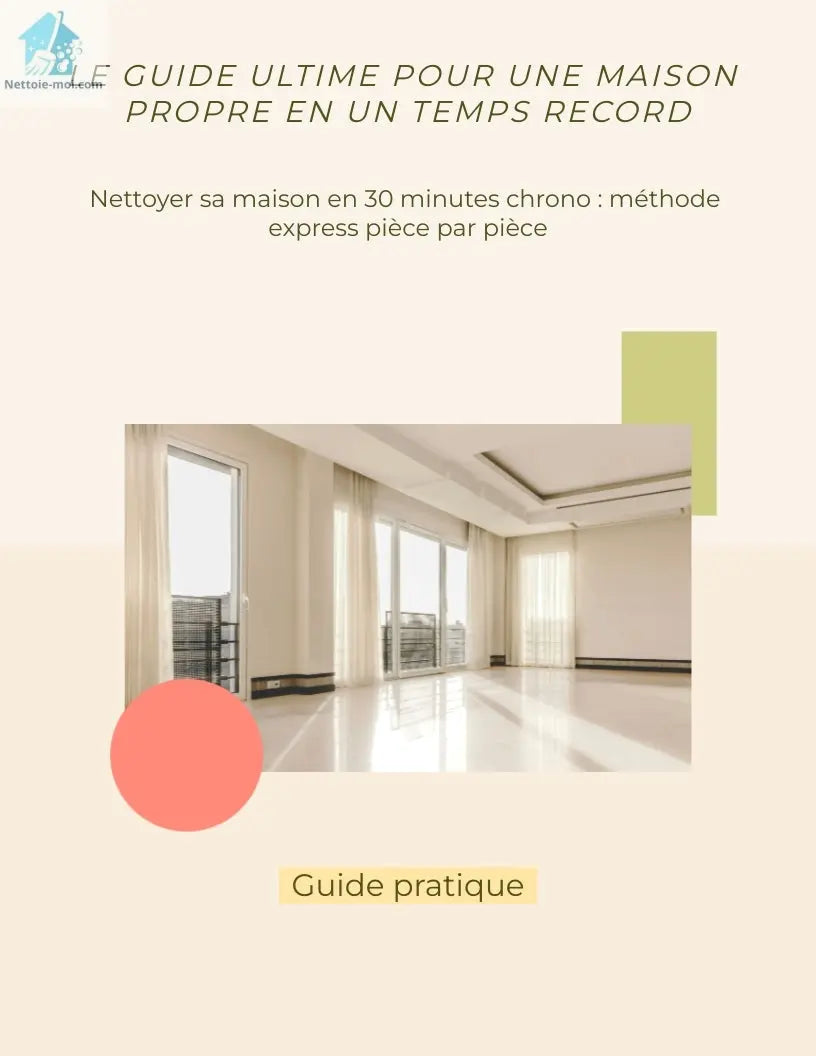 E-book nettoyer sa maison