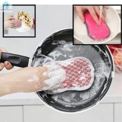 Éponge lavable poêle sale