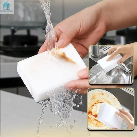 Éponge magique lavable eau