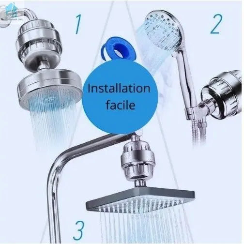 Filtre à eau pour robinet facile