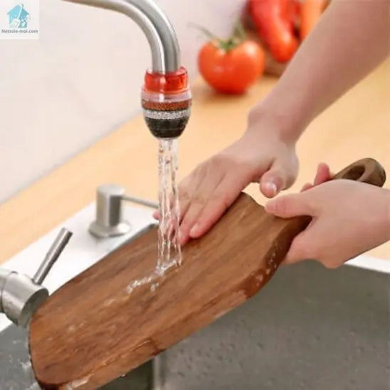 Filtre à eau robinet planche eaux