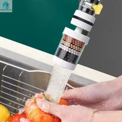 Filtre à eau robinet blanc eau