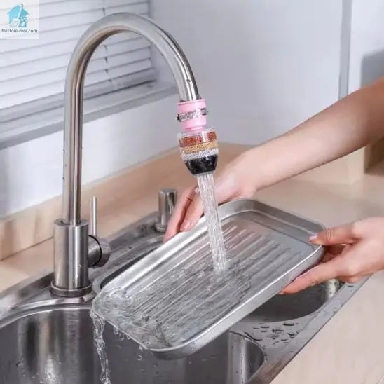 filtre eau robinet plat eau