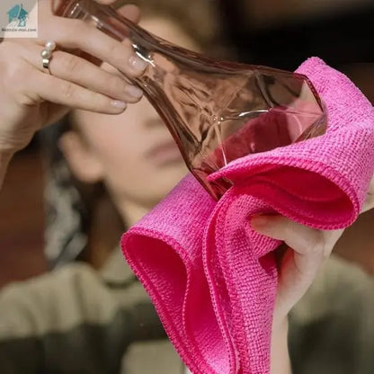 Lavette Microfibre rose