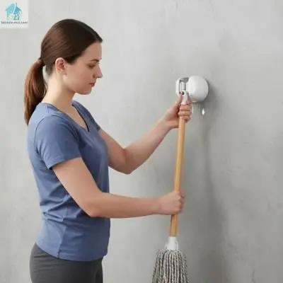 Porte balai mural mop