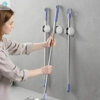 Porte balai mural trio