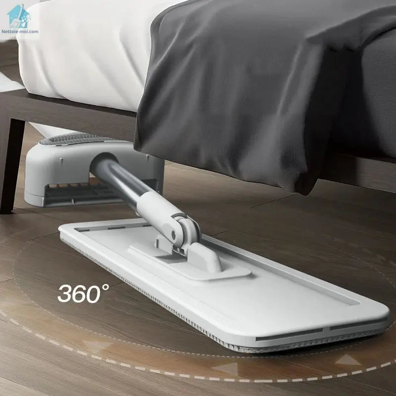 Serpillère microfibre tourne à 360°