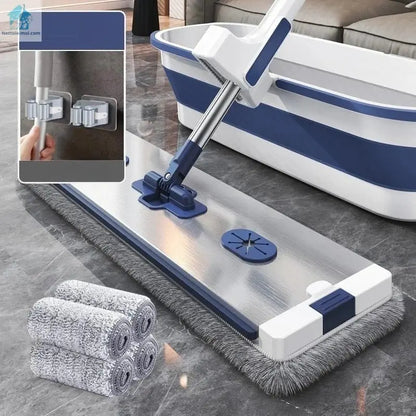 Serpillère microfibre quatre mop crochet