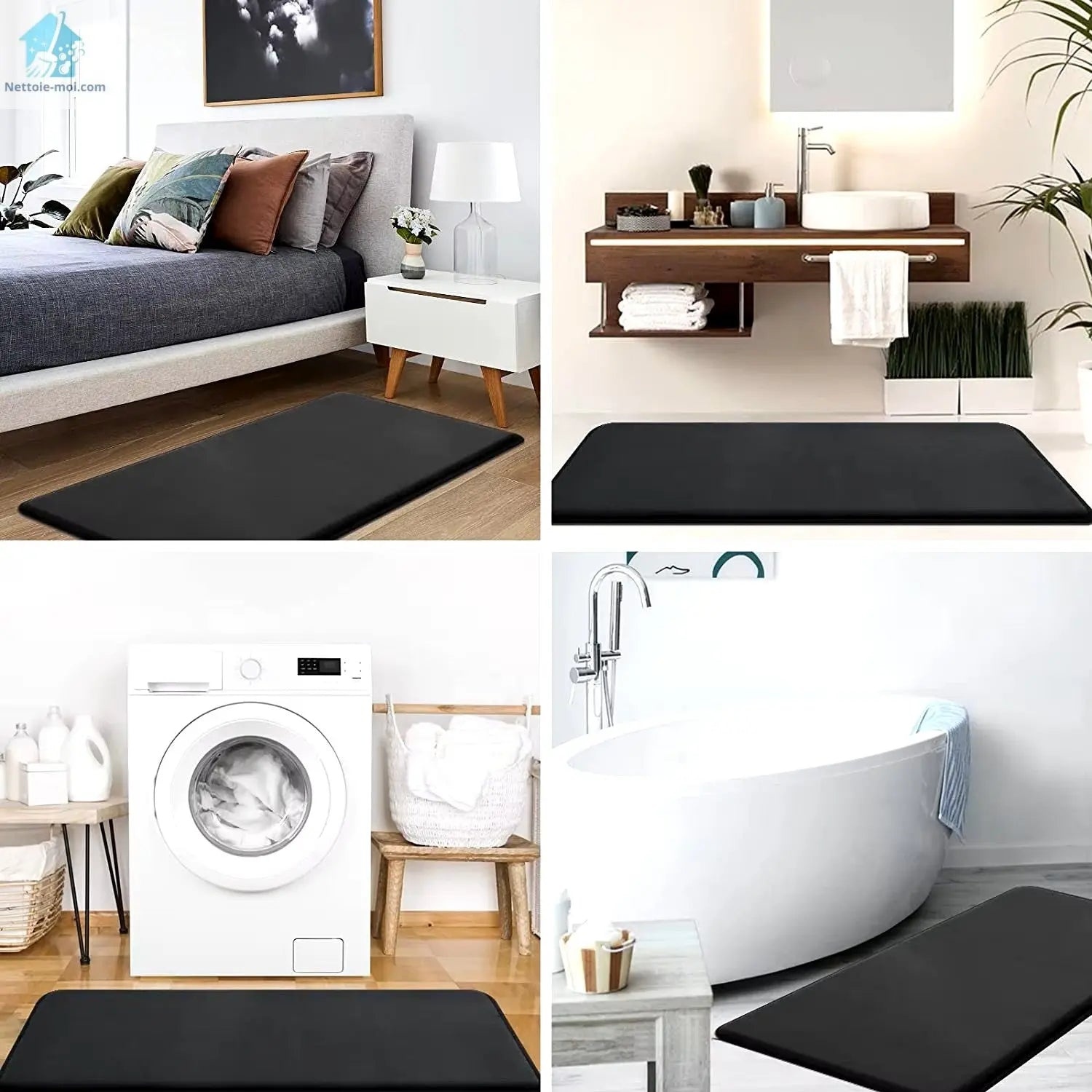 Tapis de bain antidérapant - bathmat™