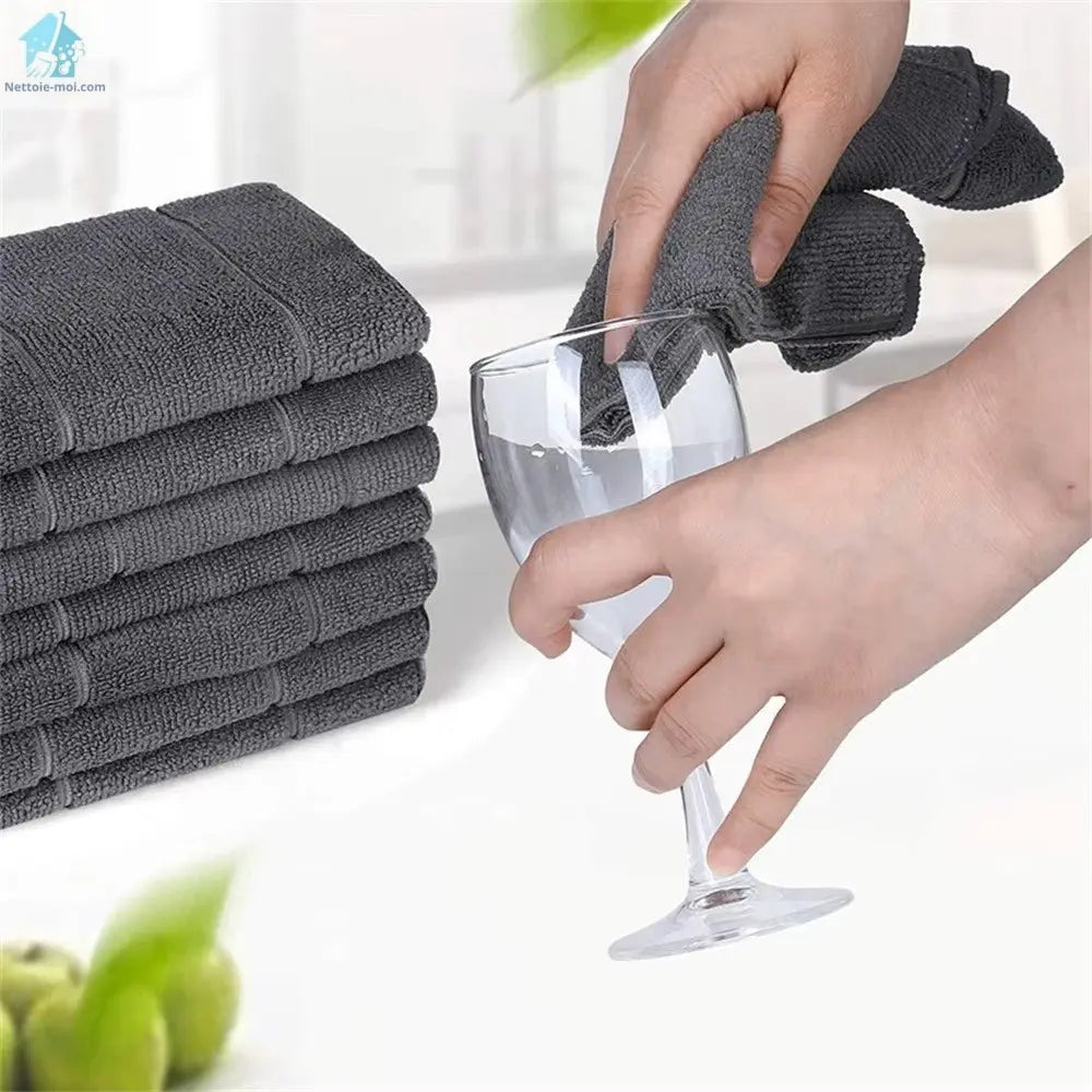 Torchons microfibre verre