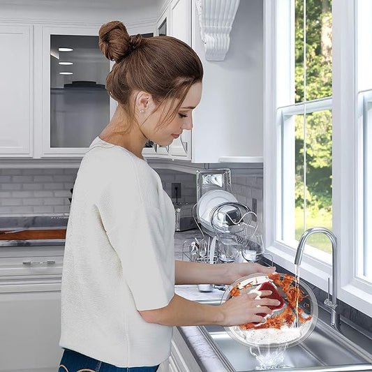 Éponges lavables cuisine silicone 