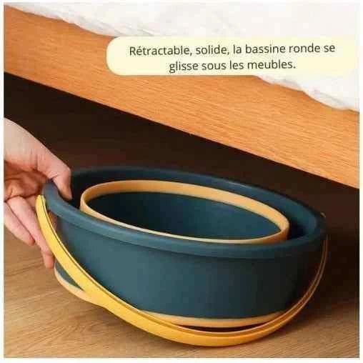 Bassine pliable - ronde - Nettoie-moi.com