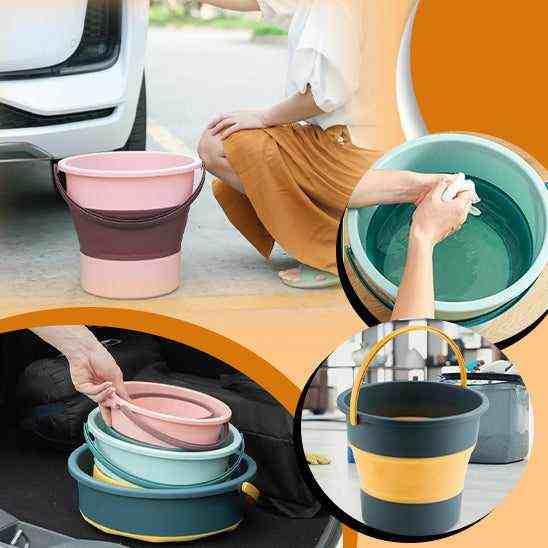 Bassine pliable - ronde - Nettoie-moi.com