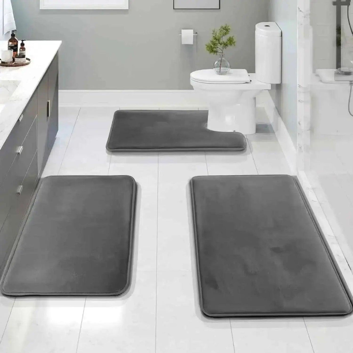 Tapis de bain antidérapant - softcarpet™ - Nettoie-moi.com