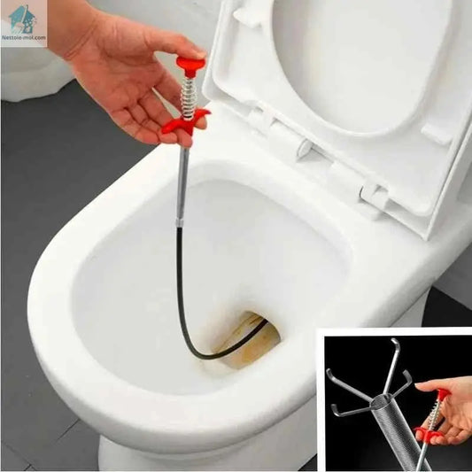 Déboucheur furet toilette