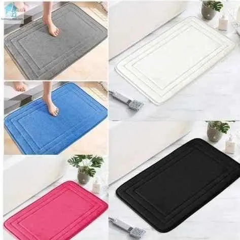 Tapis de douche antidérapant cinq colors